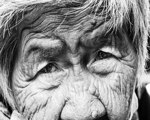 Scientific representation of human aging process